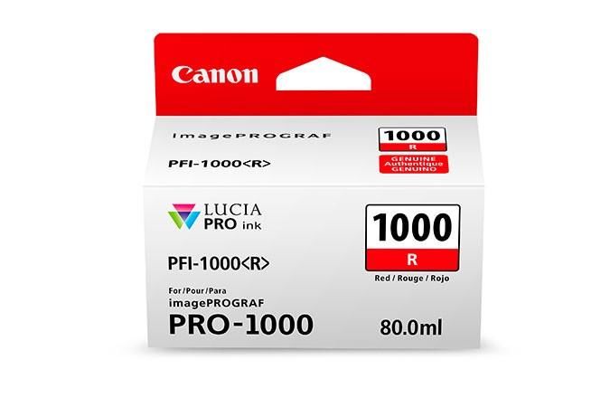 CMYK - Canon PFI1000R - 0554C001