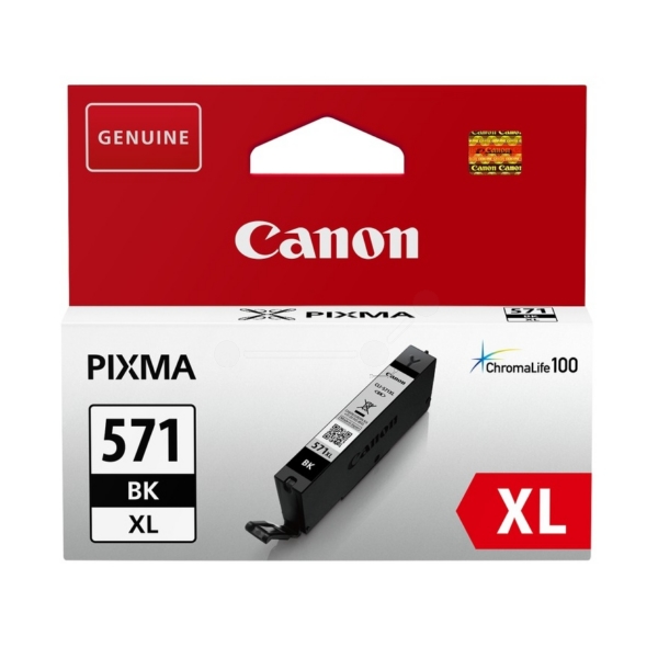 CMYK - Canon CLI571XL BK - 0331C001