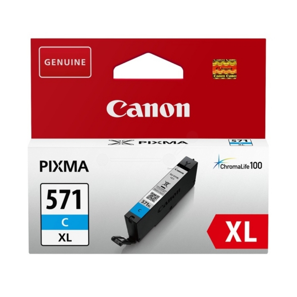 CMYK - Canon CLI571XL C - 0332C001