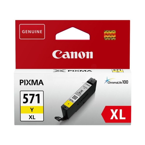 CMYK - Canon CLI571XL Y - 0334C001