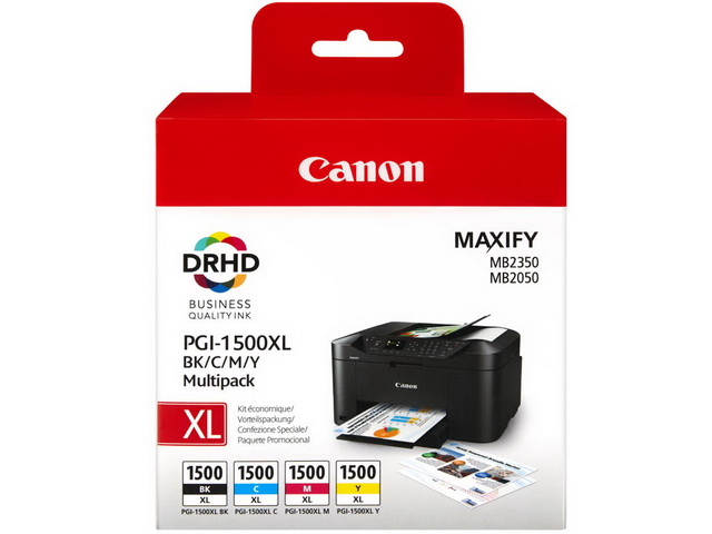 CMYK - Canon PGI1500XL CMYK - 9182B004