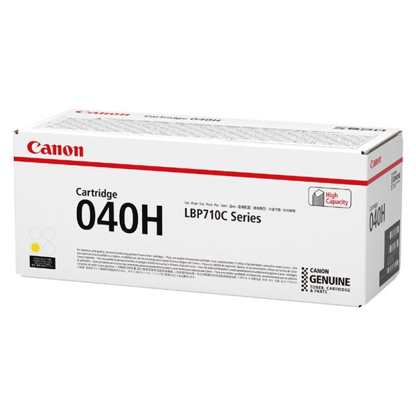 CMYK - Canon CRG040H Y - 0455C001
