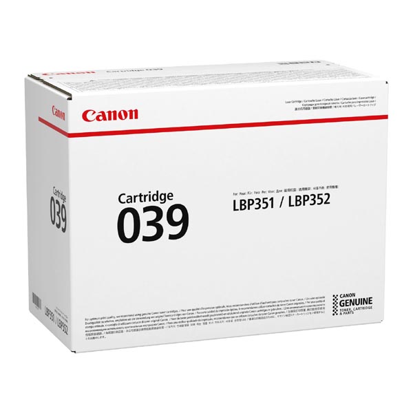 CMYK - Canon CRG039 - 0287C001