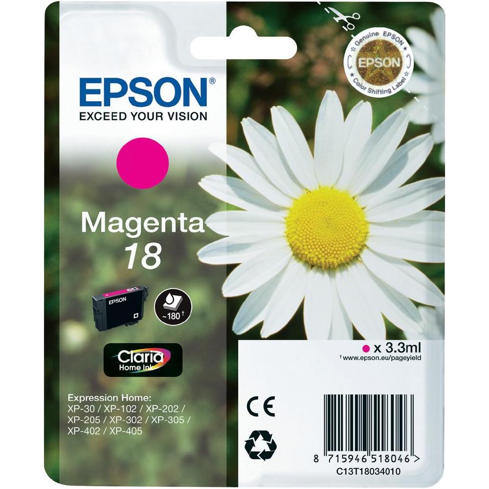 CMYK - Epson T1803 - C13T18034010