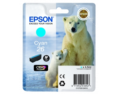 CMYK - Epson T2612 - C13T26124010