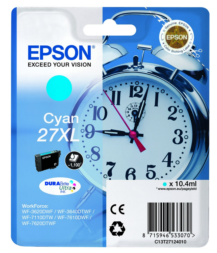 CMYK - Epson patrz> C13T27124012 T2712 - C13T27124010