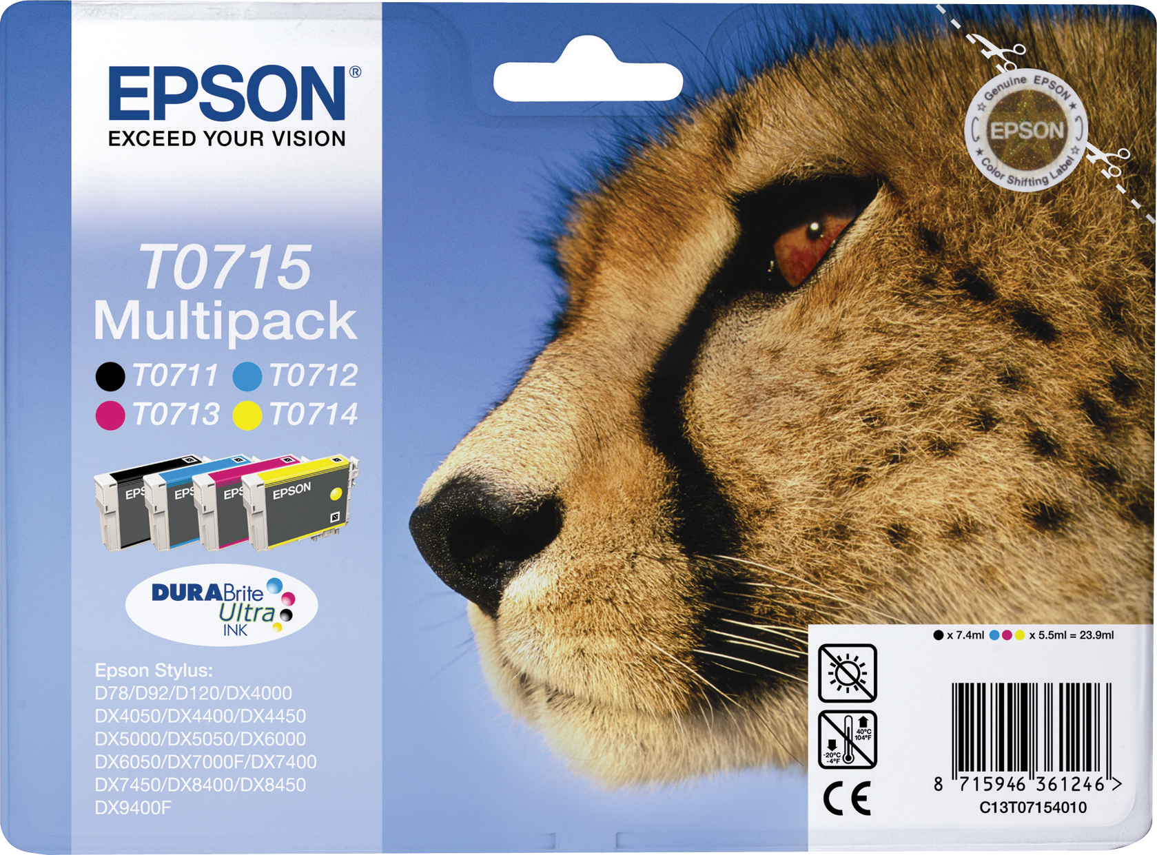 CMYK - Epson T0715 - C13T07154010