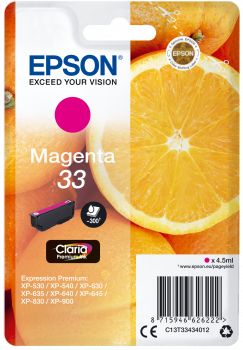 CMYK - Epson T3343 - C13T33434012