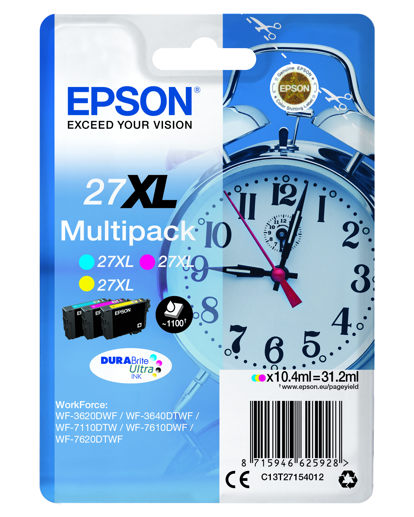 CMYK - Epson T2715 - C13T27154012