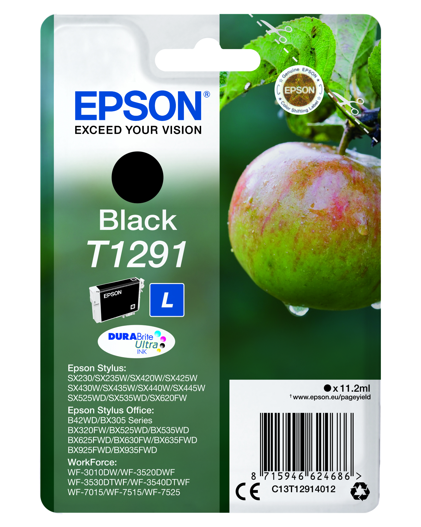 CMYK - Epson T1291 - C13T12914012