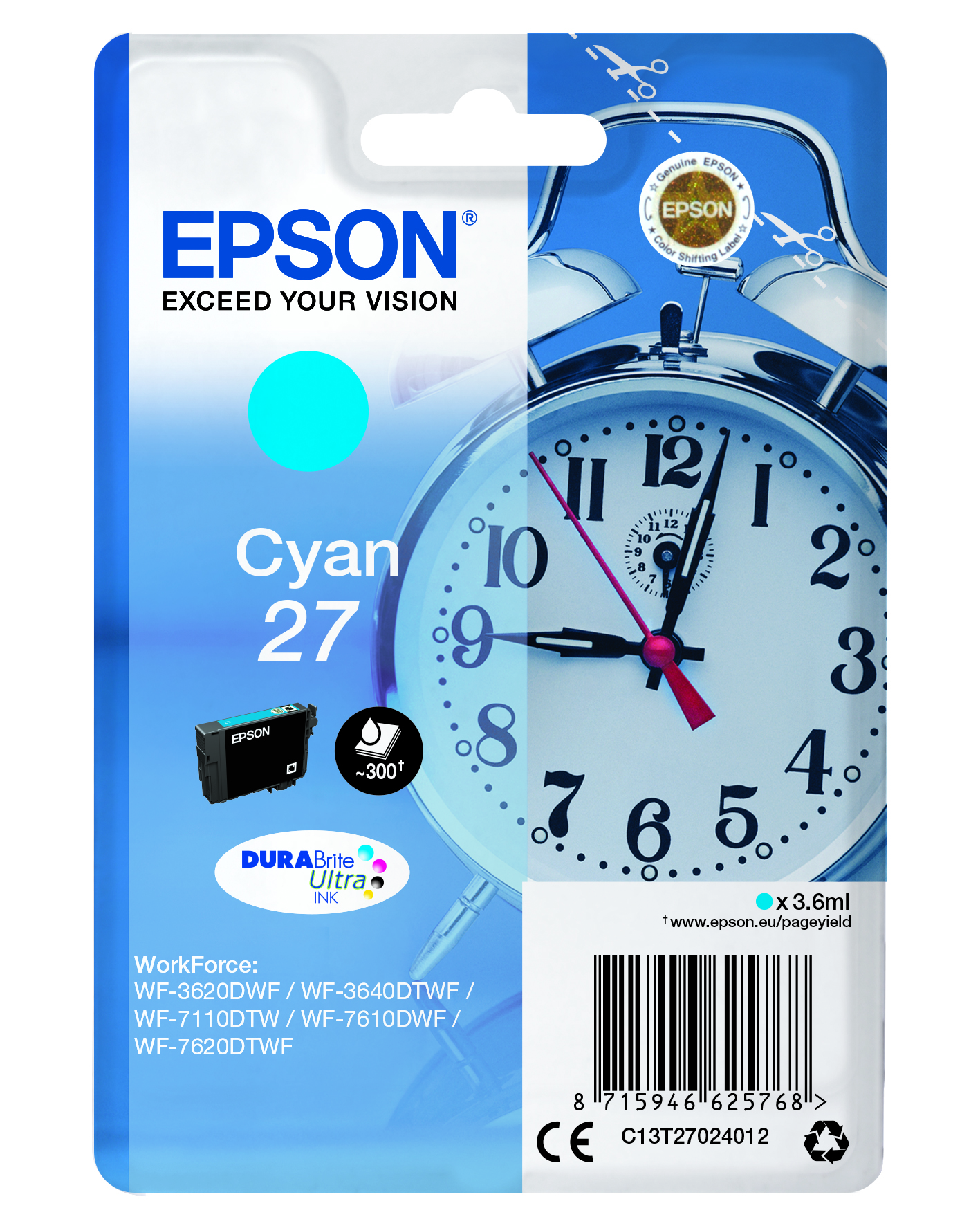 CMYK - Epson T2702 - C13T27024012