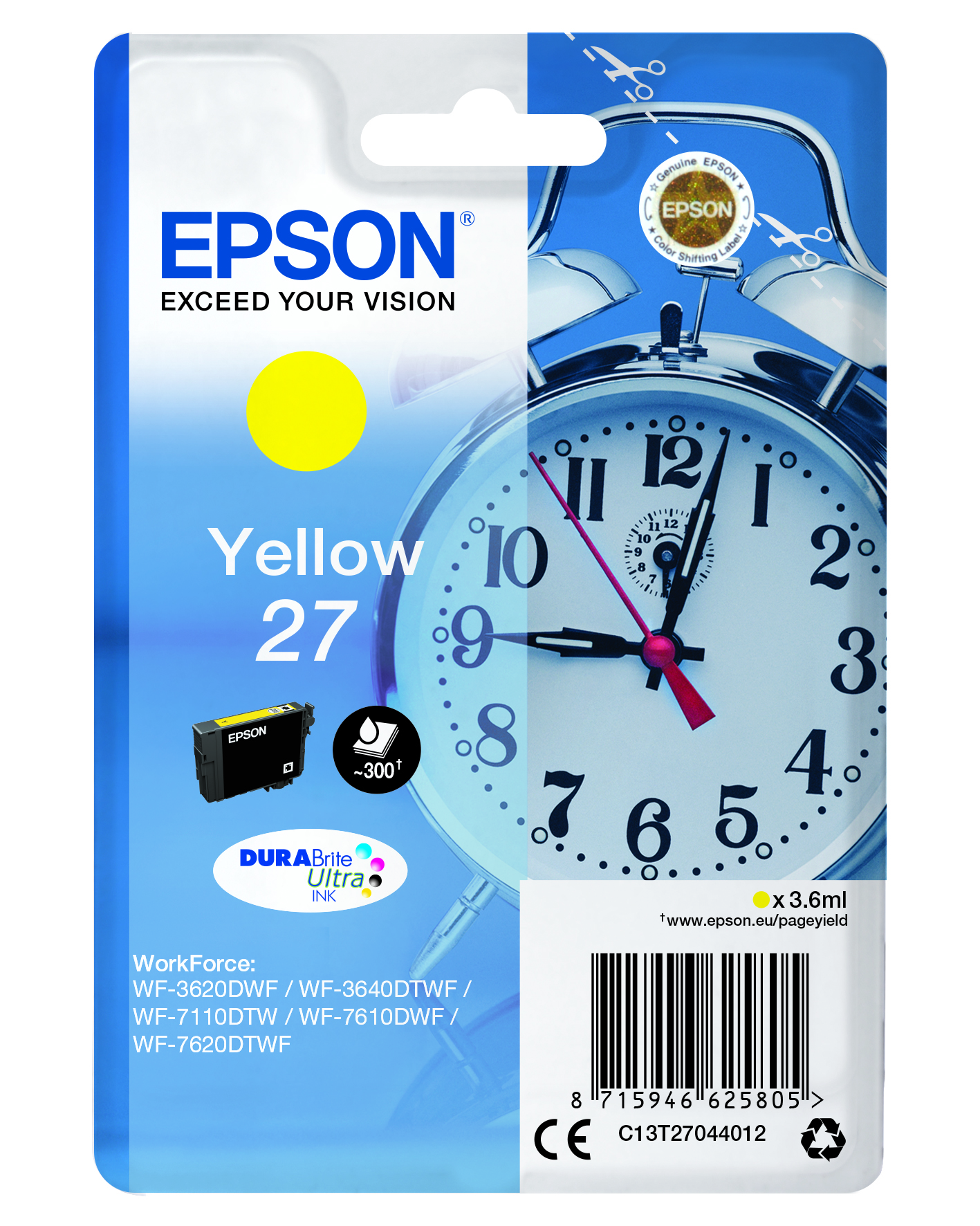 CMYK - Epson T2704 - C13T27044012