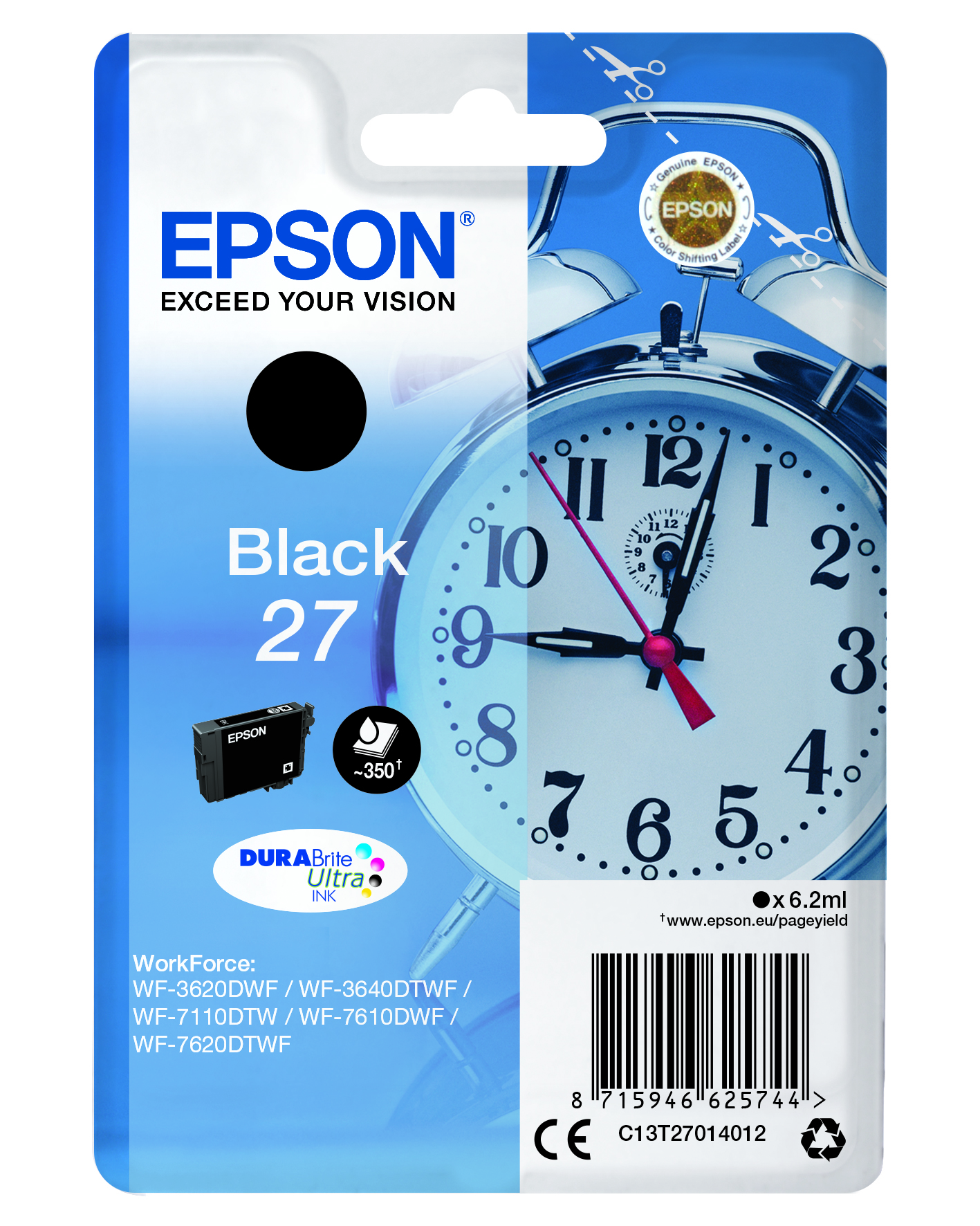 CMYK - Epson T2701 - C13T27014012