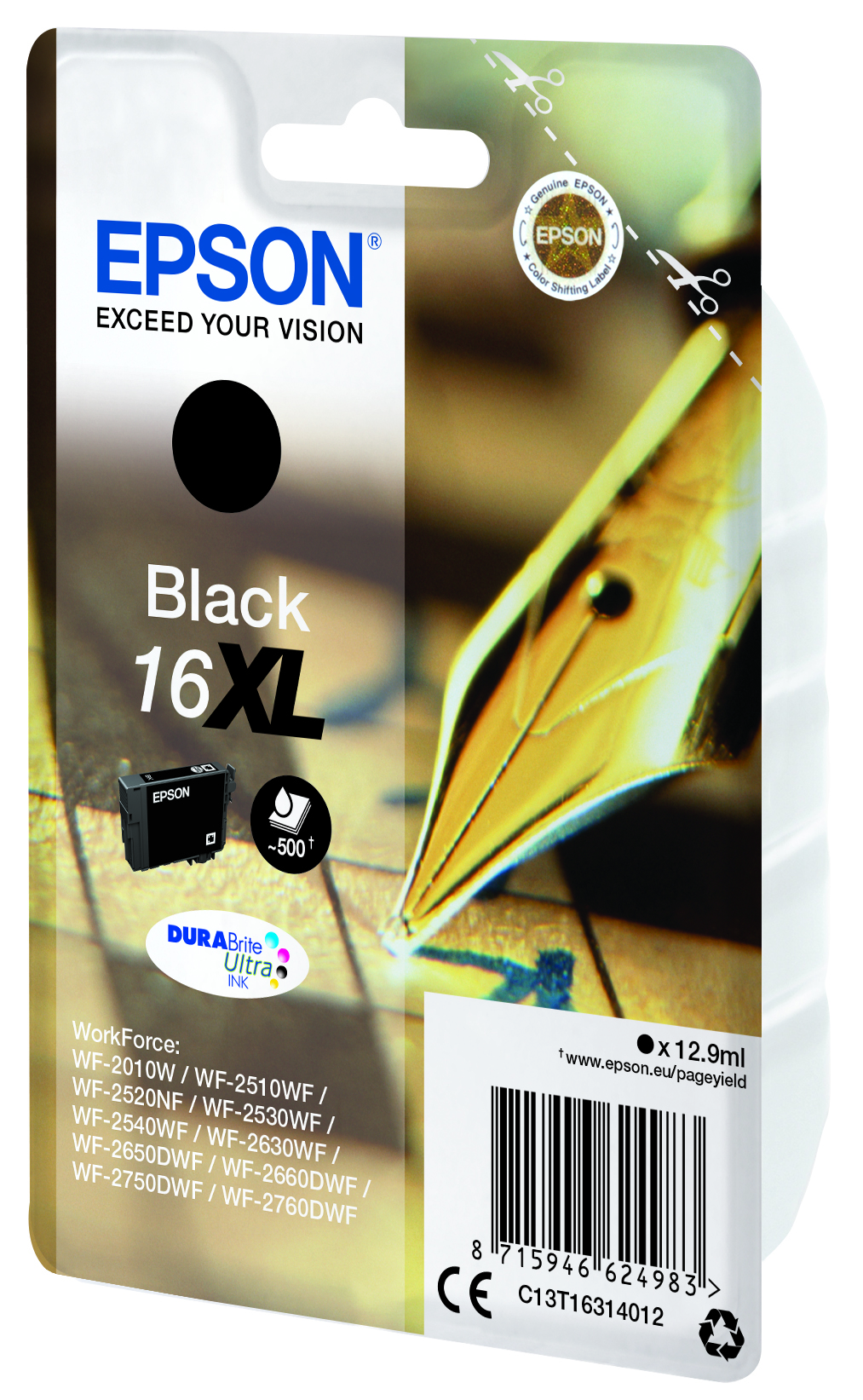 CMYK - Epson T1631 - C13T16314012