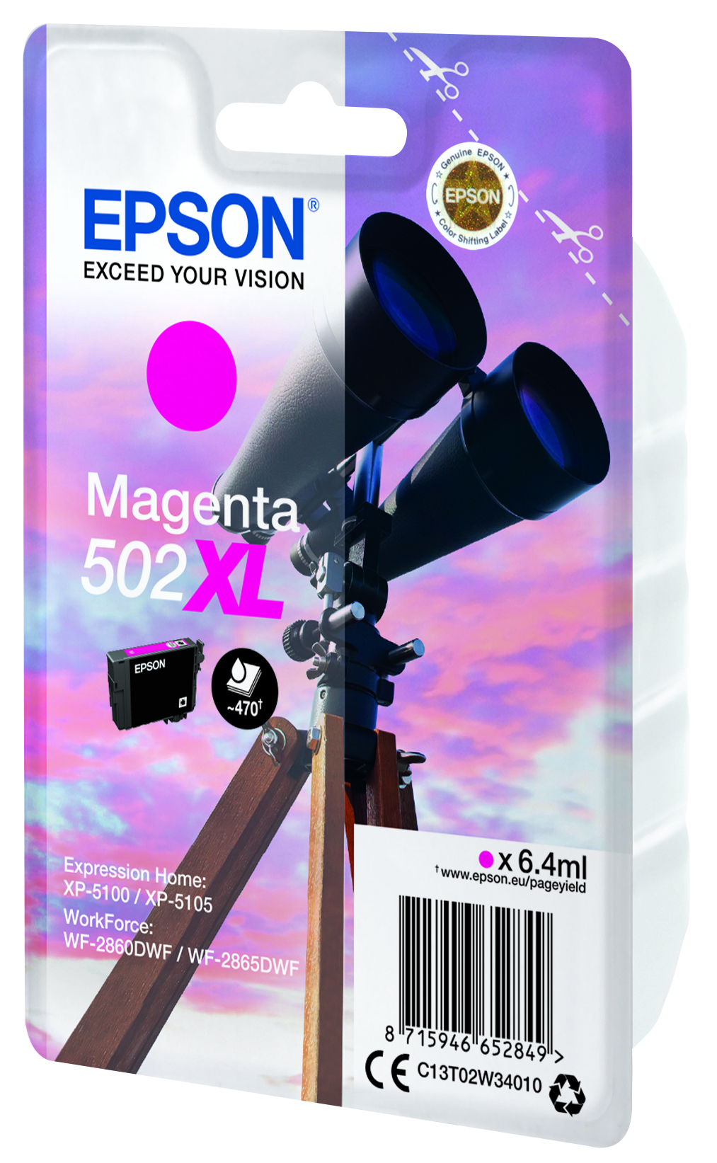 CMYK - Epson T02W34010 - C13T02W34010