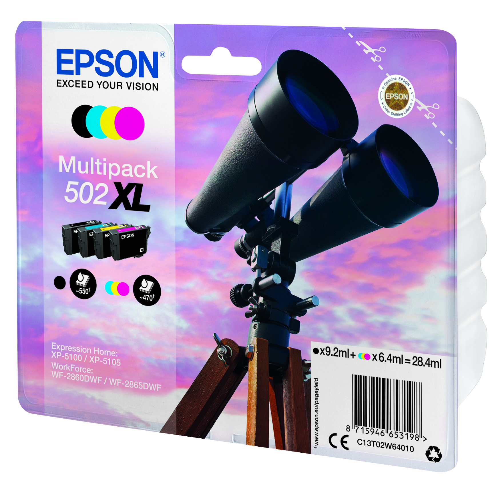 CMYK - Epson T02W64010 - C13T02W64010