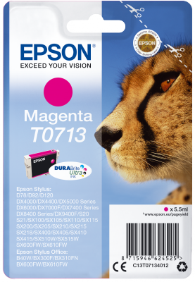 CMYK - Epson T0713 - C13T07134012