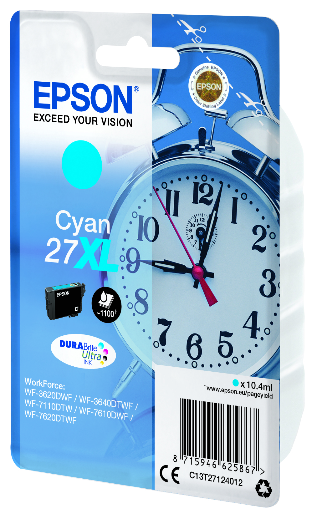 CMYK - Epson T2712 - C13T27124012