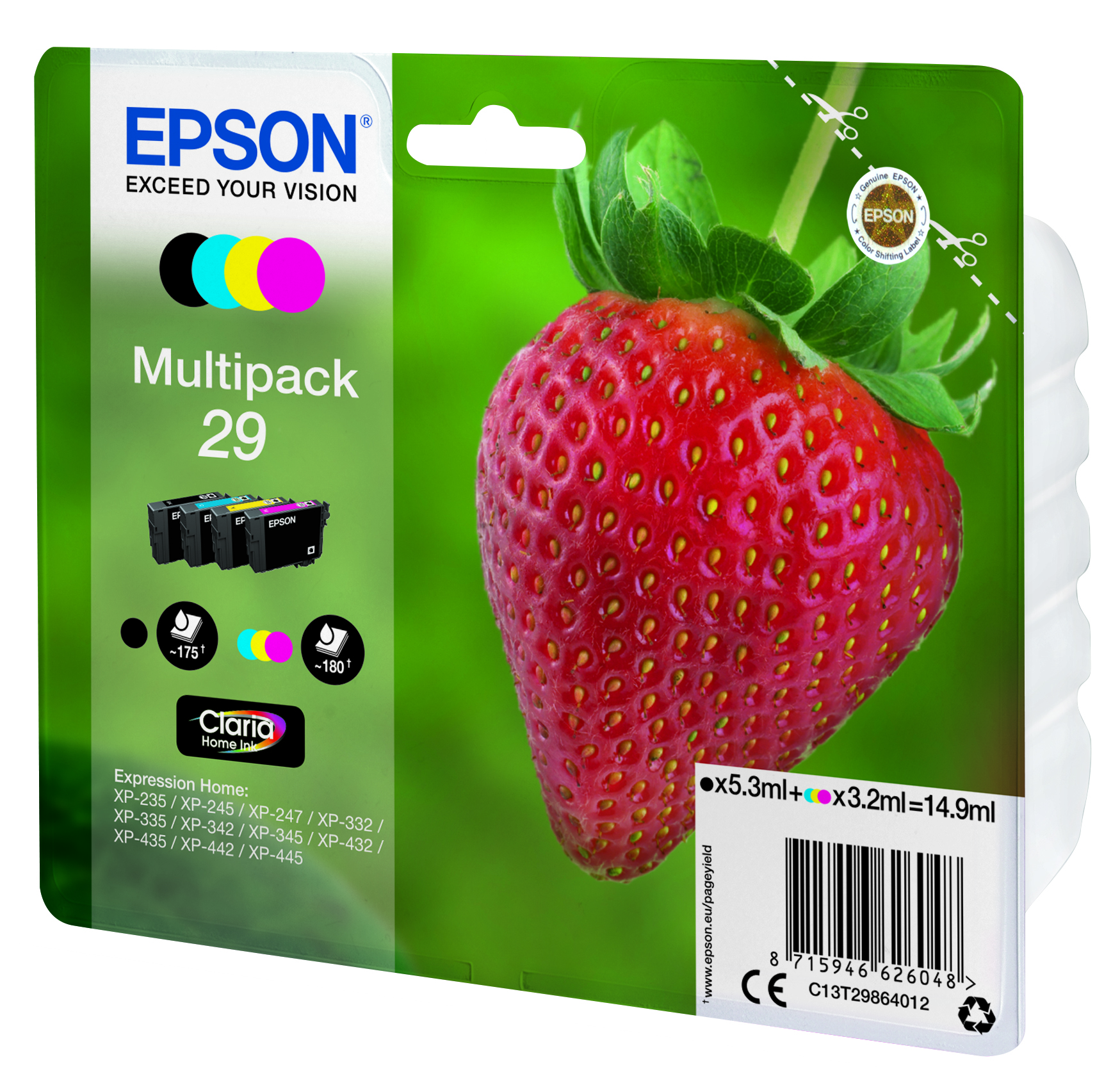 CMYK - Epson T2986 - C13T29864012