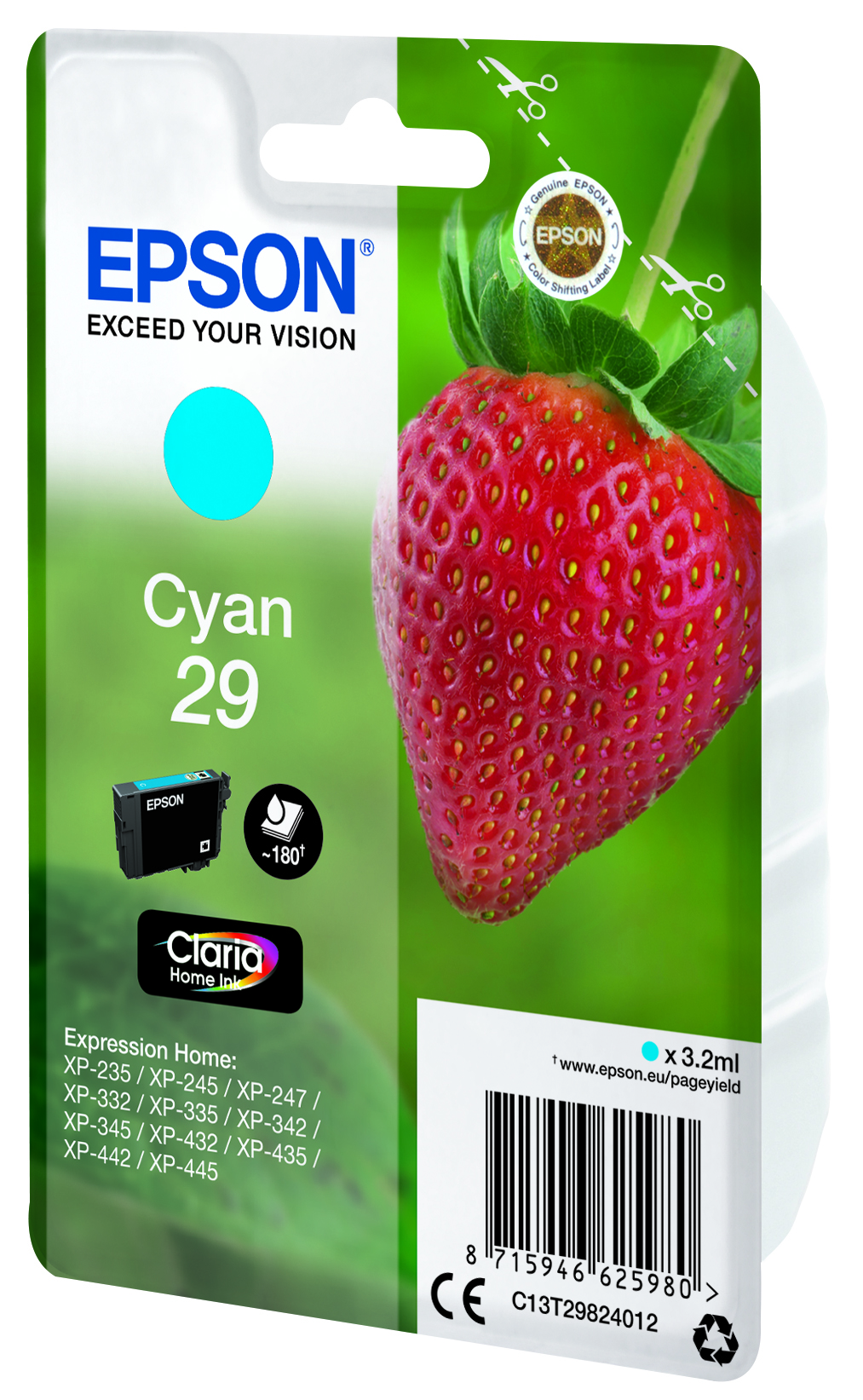 CMYK - Epson T2982 - C13T29824012