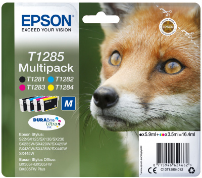 CMYK - Epson T1285 - C13T12854012