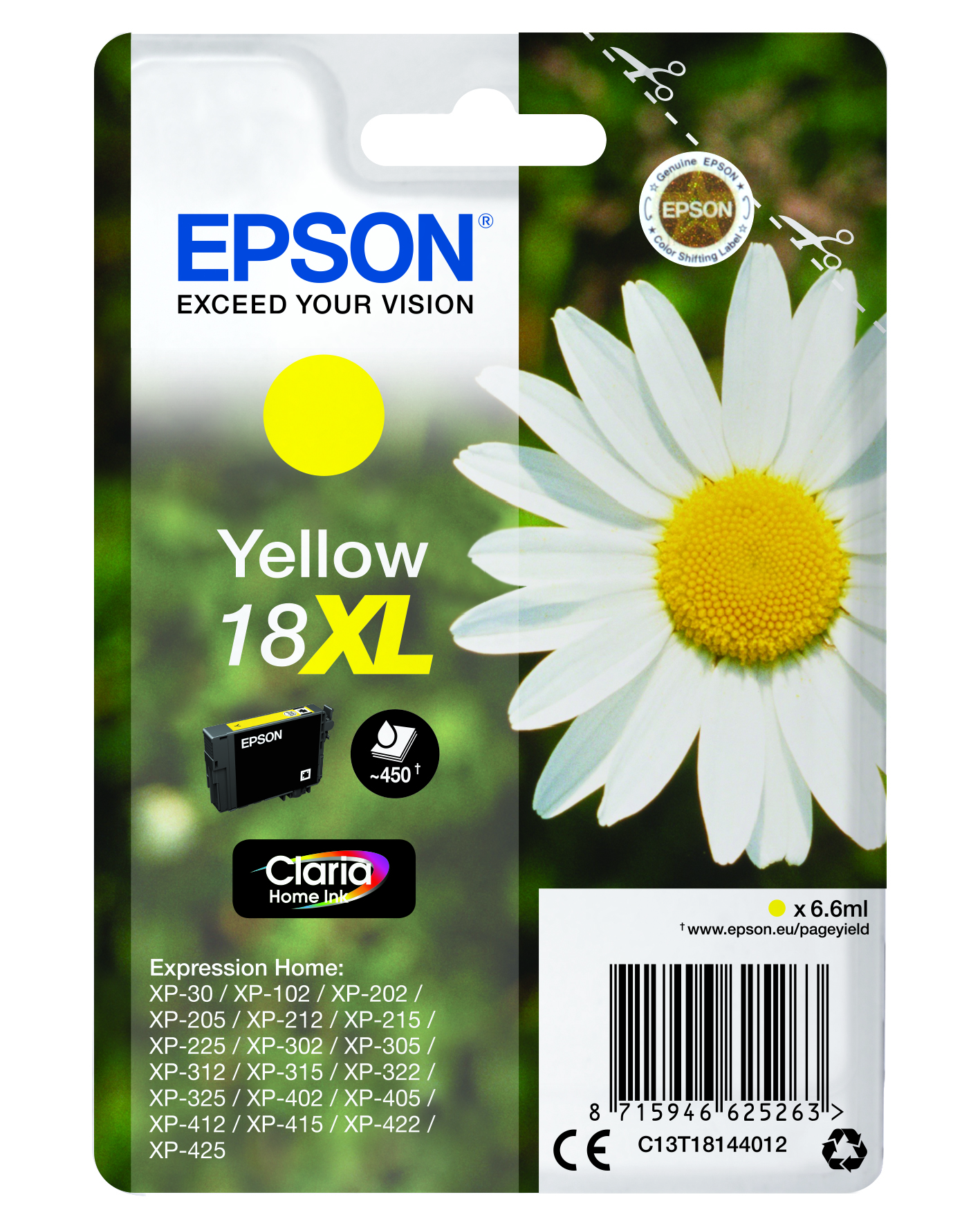 CMYK - Epson T1814 - C13T18144012