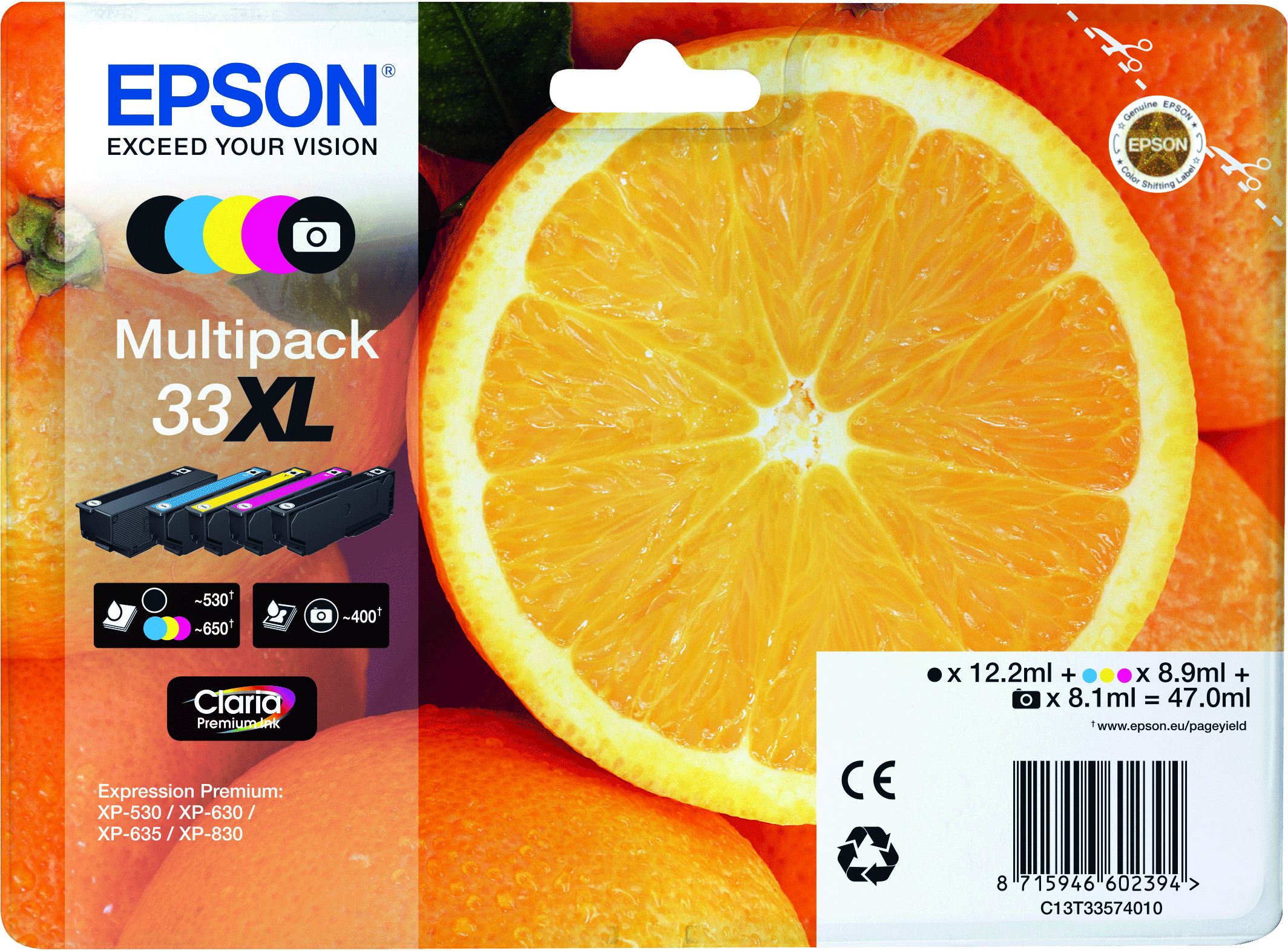 CMYK - Epson T3357 - C13T33574011