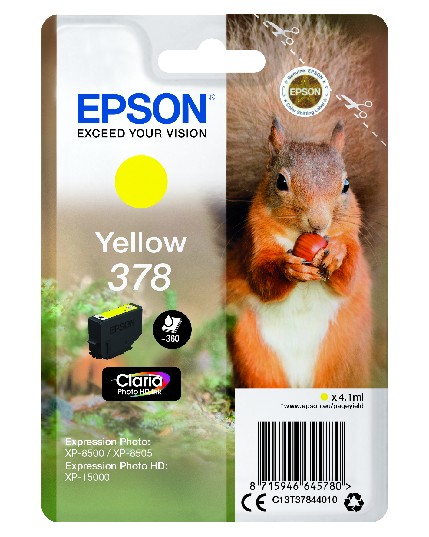 CMYK - Epson T3784 - C13T37844010