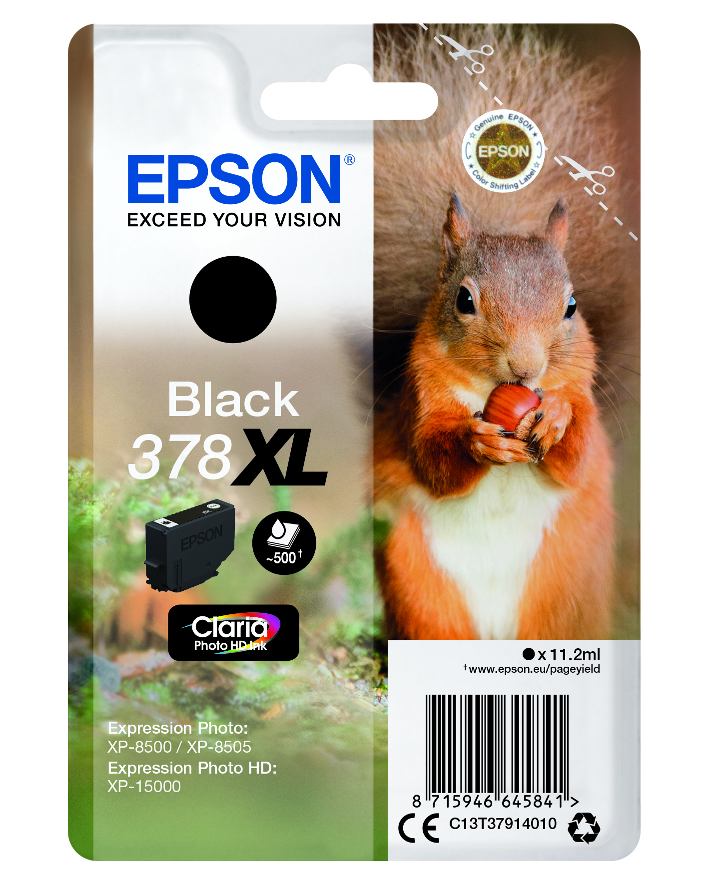 CMYK - Epson T3791 - C13T37914010