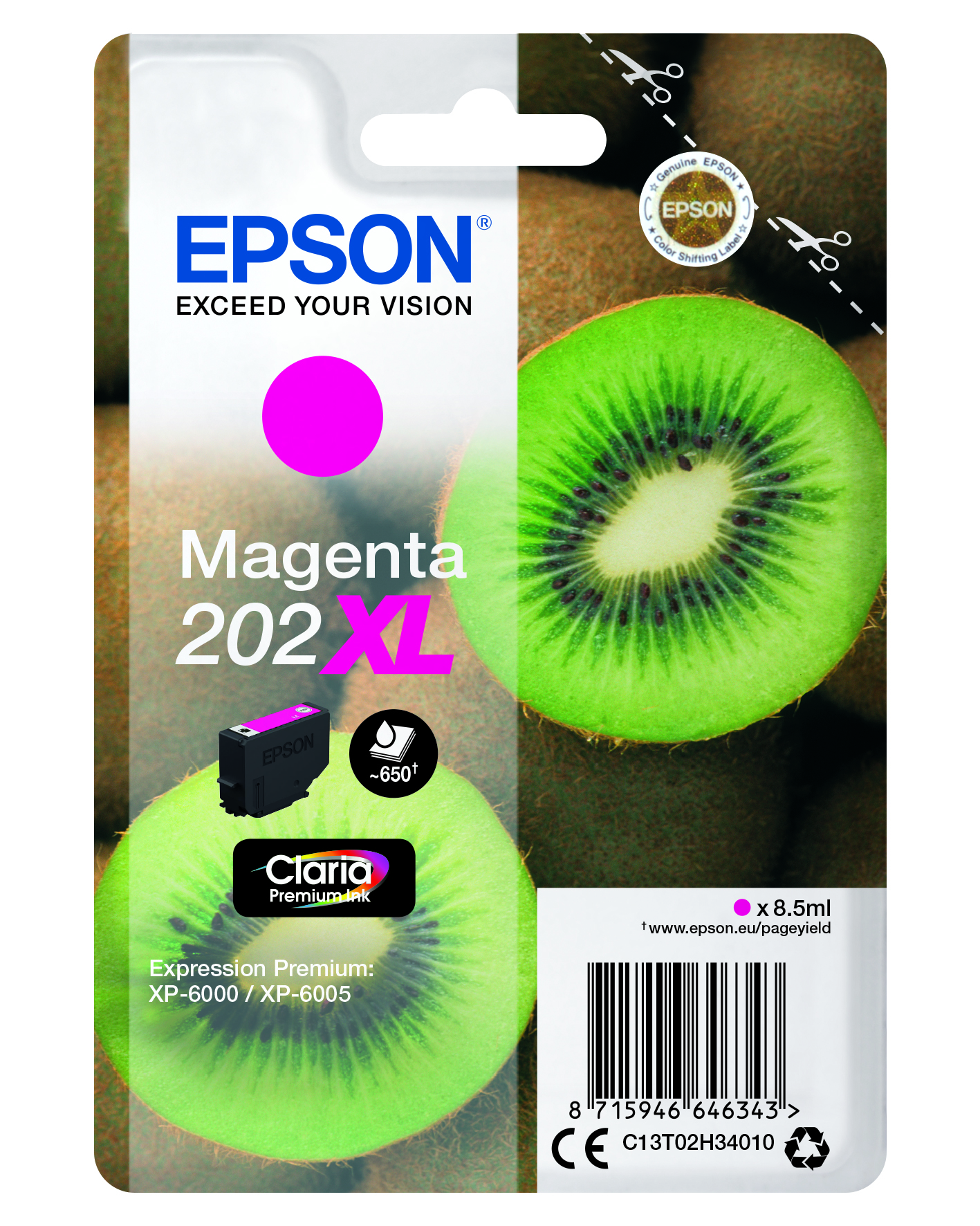 CMYK - Epson T02H3 - C13T02H34010