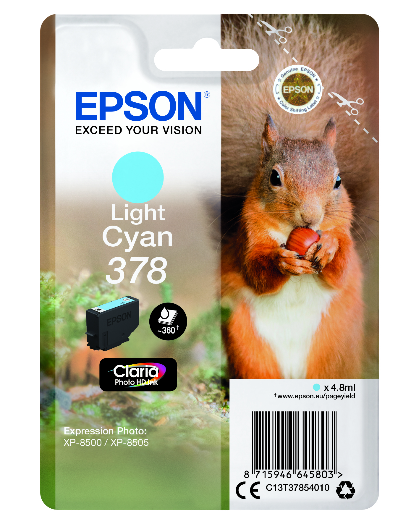 CMYK - Epson T3785 - C13T37854010