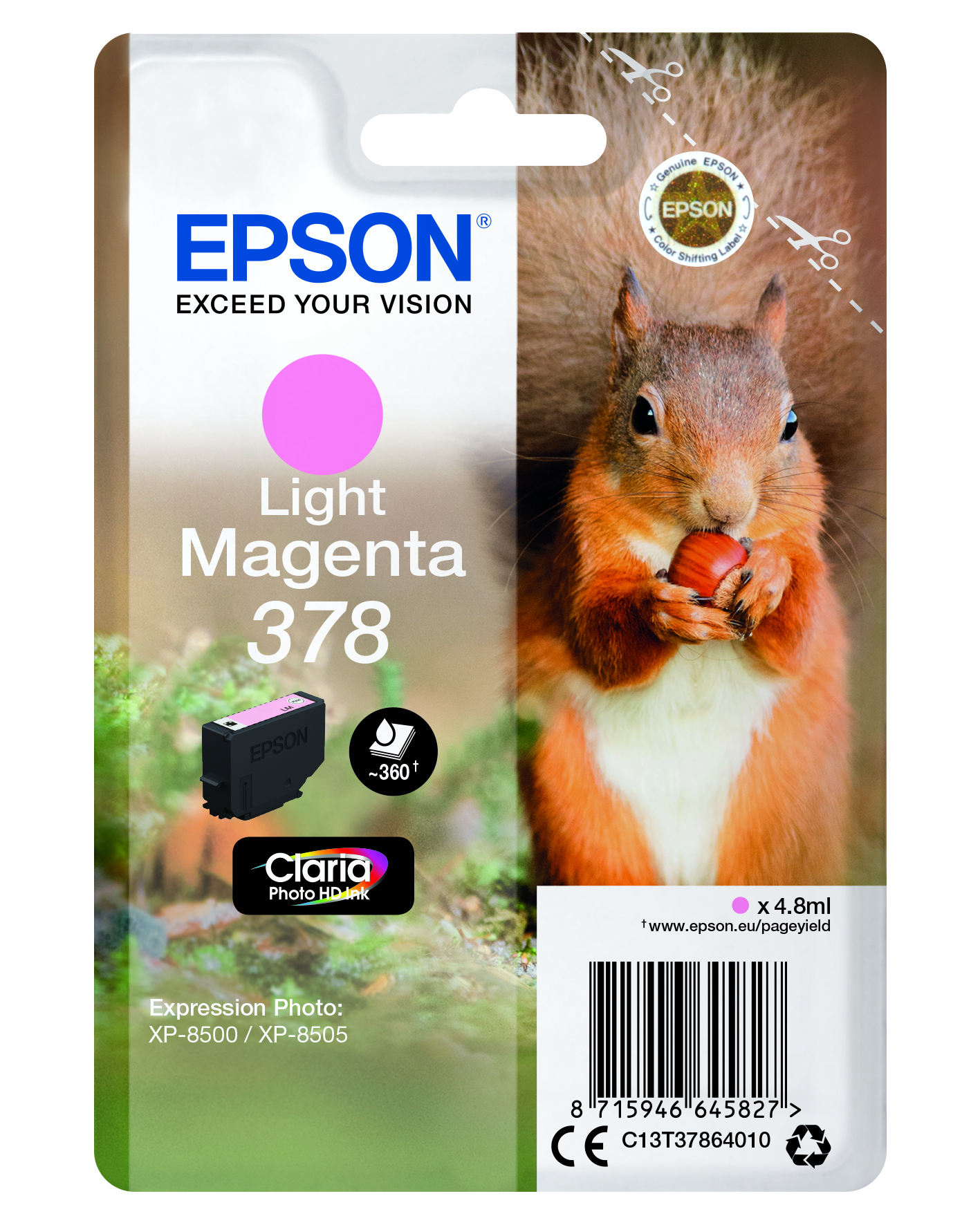 CMYK - Epson T3786 - C13T37864010