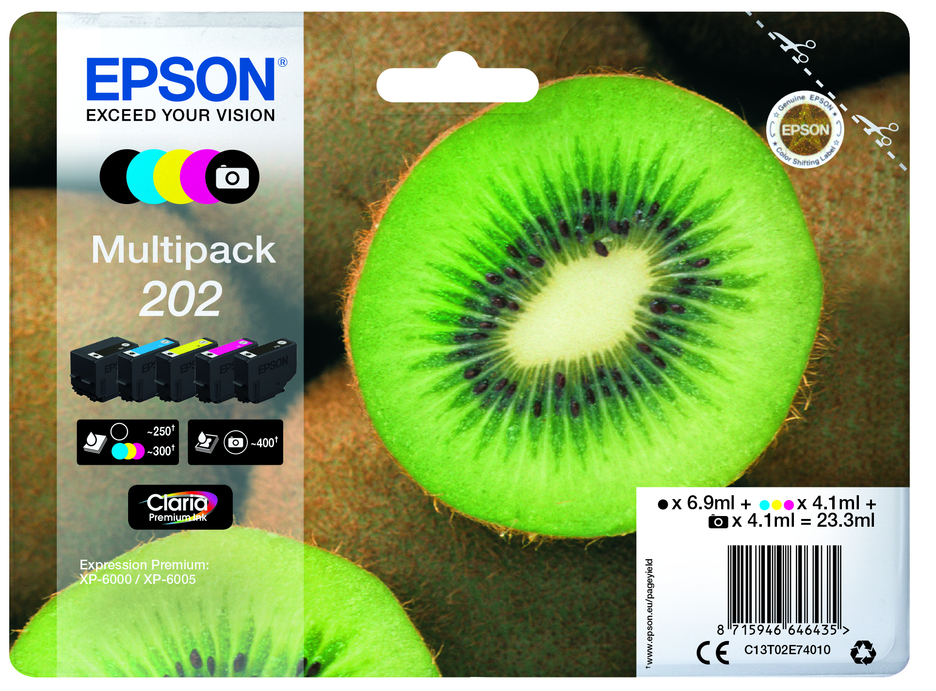 CMYK - Epson T02E7 - C13T02E74010