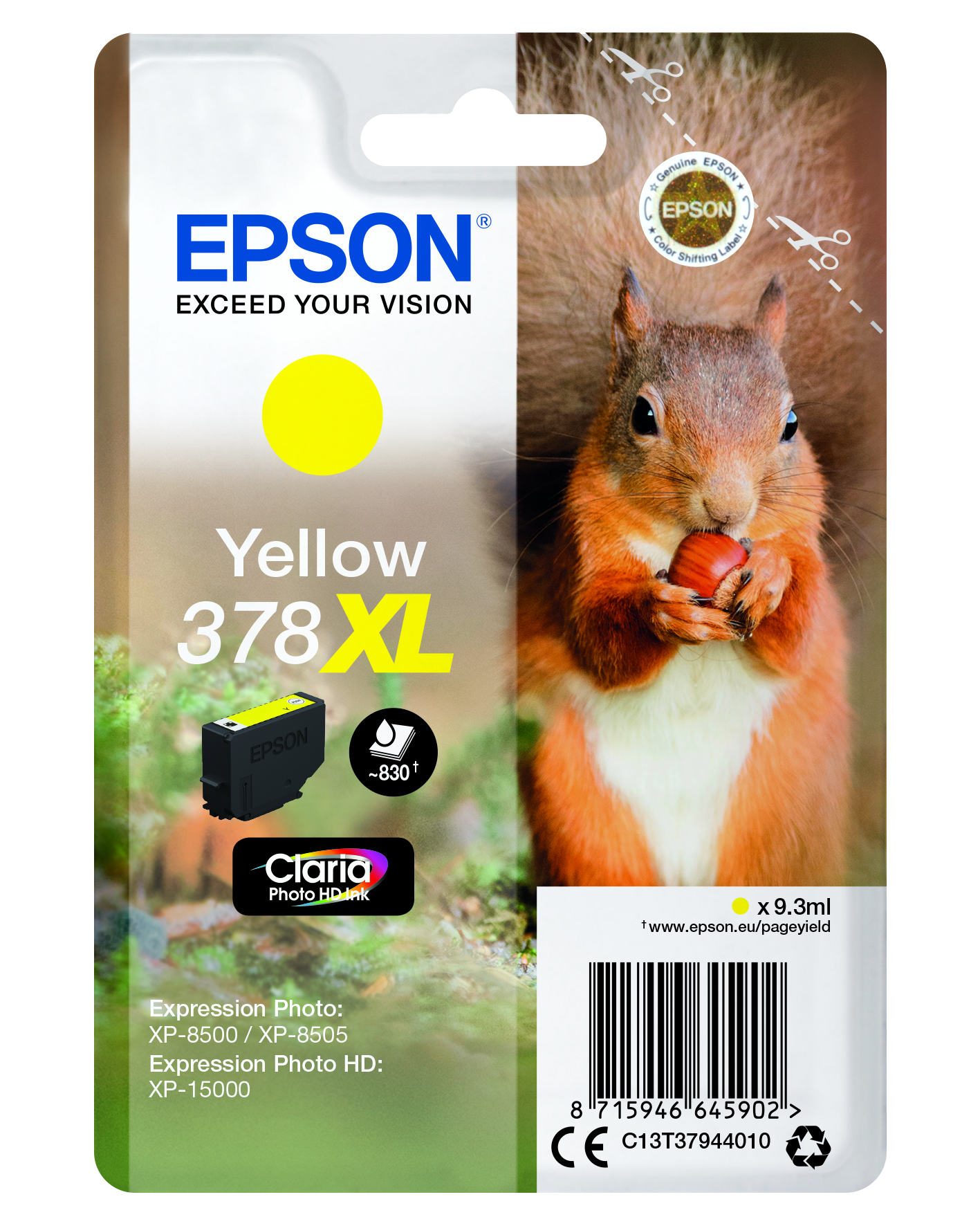 CMYK - Epson T3794 - C13T37944010