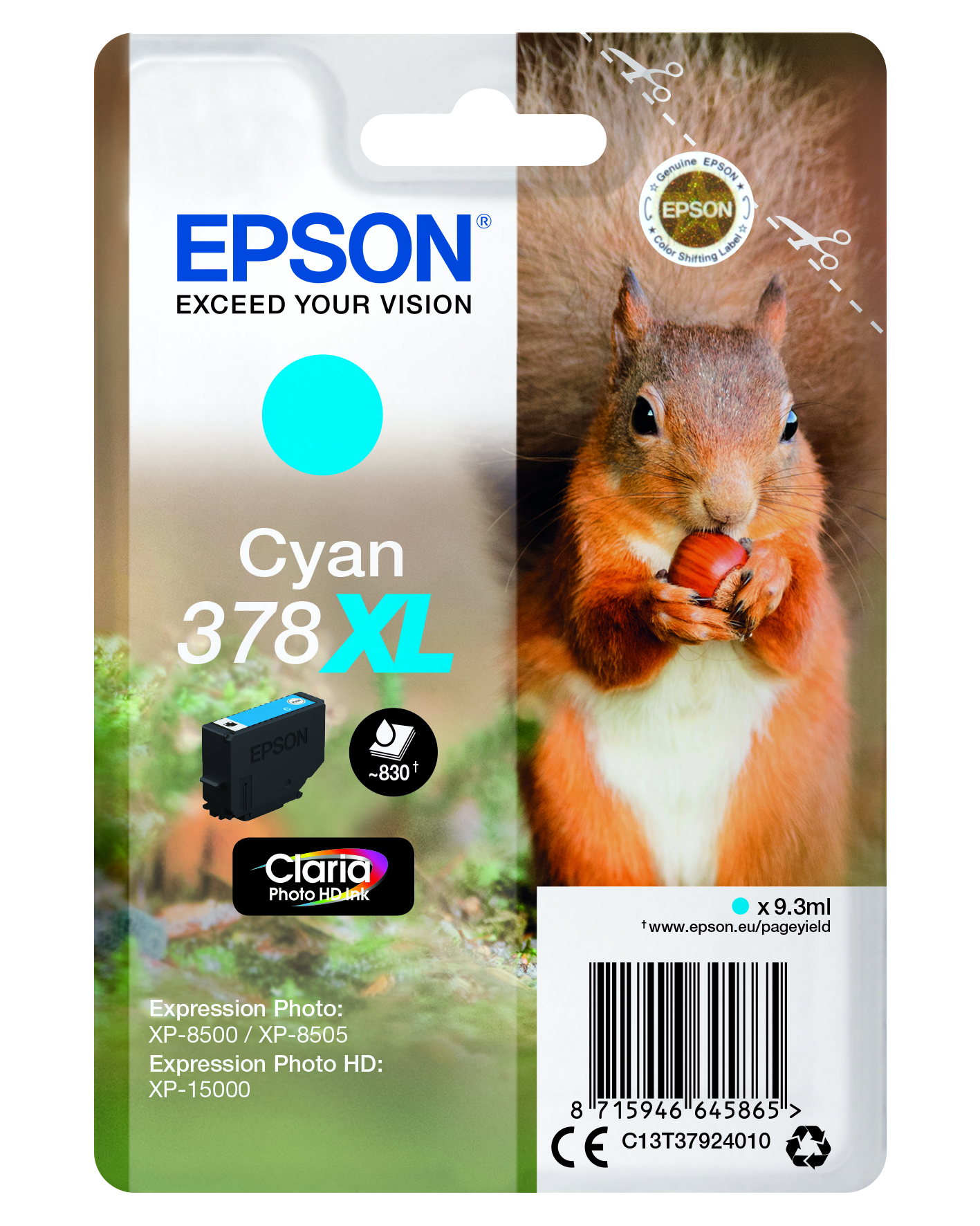 CMYK - Epson T3792 - C13T37924010