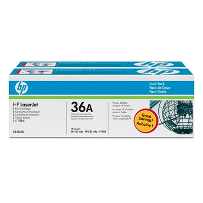 CMYK - HP HP36A*2 - CB436AD