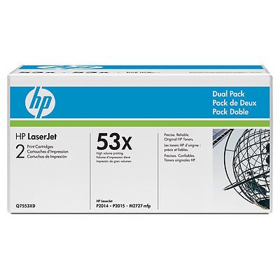 CMYK - HP HP53X*2 - Q7553XD