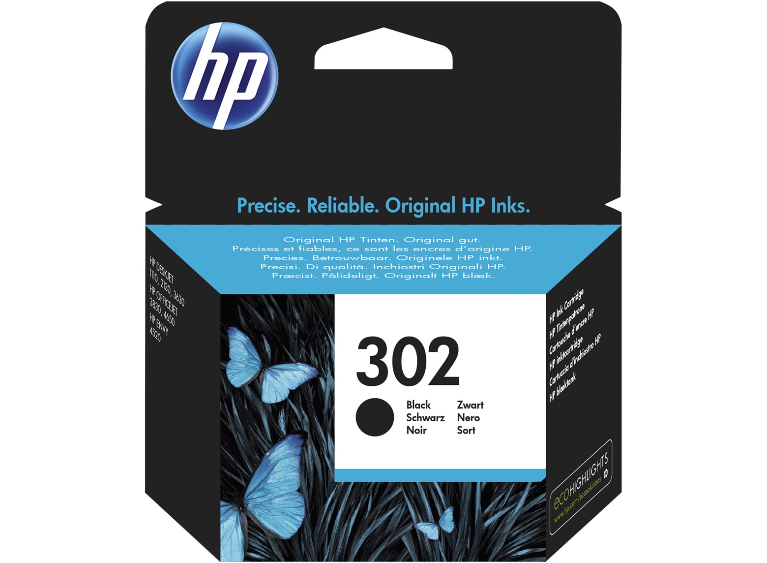 CMYK - HP HP302 - F6U66AE