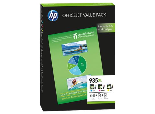 CMYK - HP HP935XL - F6U78AE