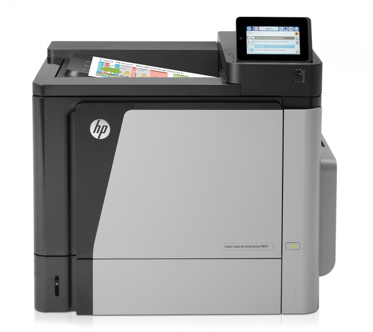 CMYK - HP HP651dn - CZ256A