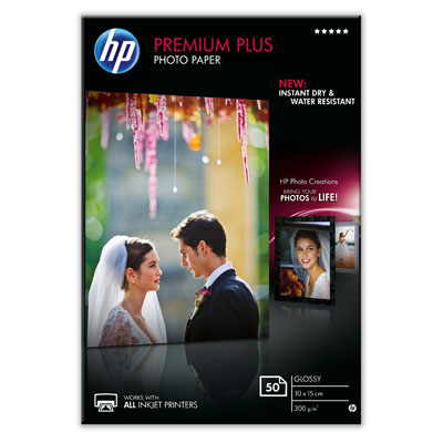 CMYK - HP Premium Plus Glossy Photo - CR695A