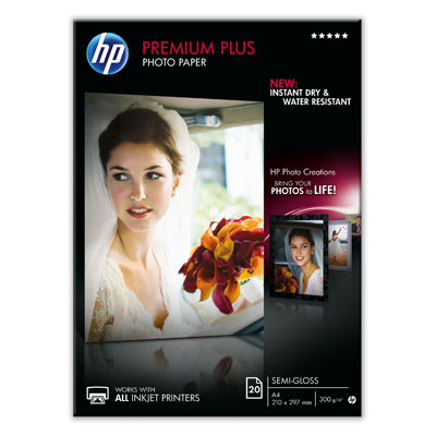 CMYK - HP Premium Plus Semi-gloss Photo - CR673A