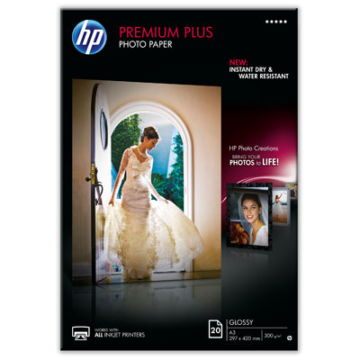 CMYK - HP Premium Plus Glossy Photo - CR675A