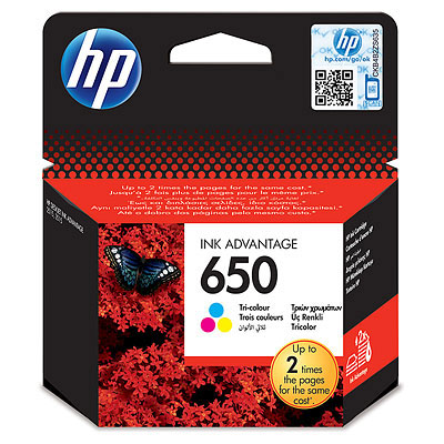 CMYK - HP HP650 - CZ102AE#BHK