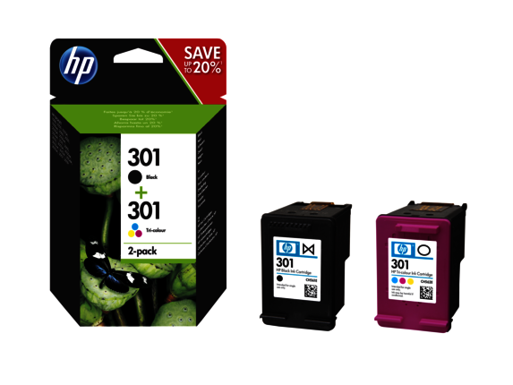 CMYK - HP HP301 - N9J72AE