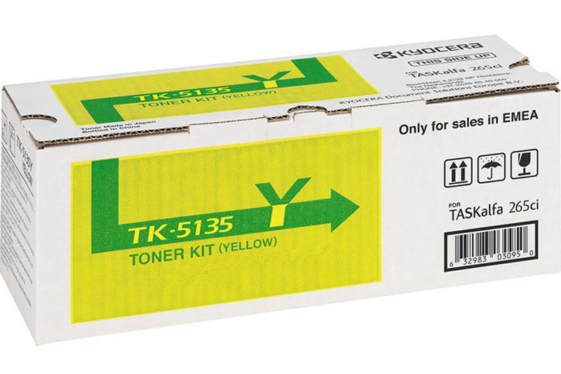 CMYK - Kyocera-Mita TK5135Y - TK5135Y=1T02PAANL0