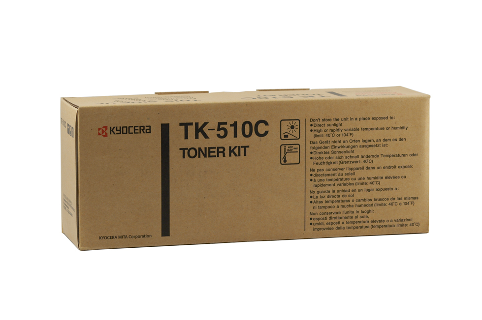 CMYK - Kyocera-Mita TK510C - TK510C=1T02F3CEU0