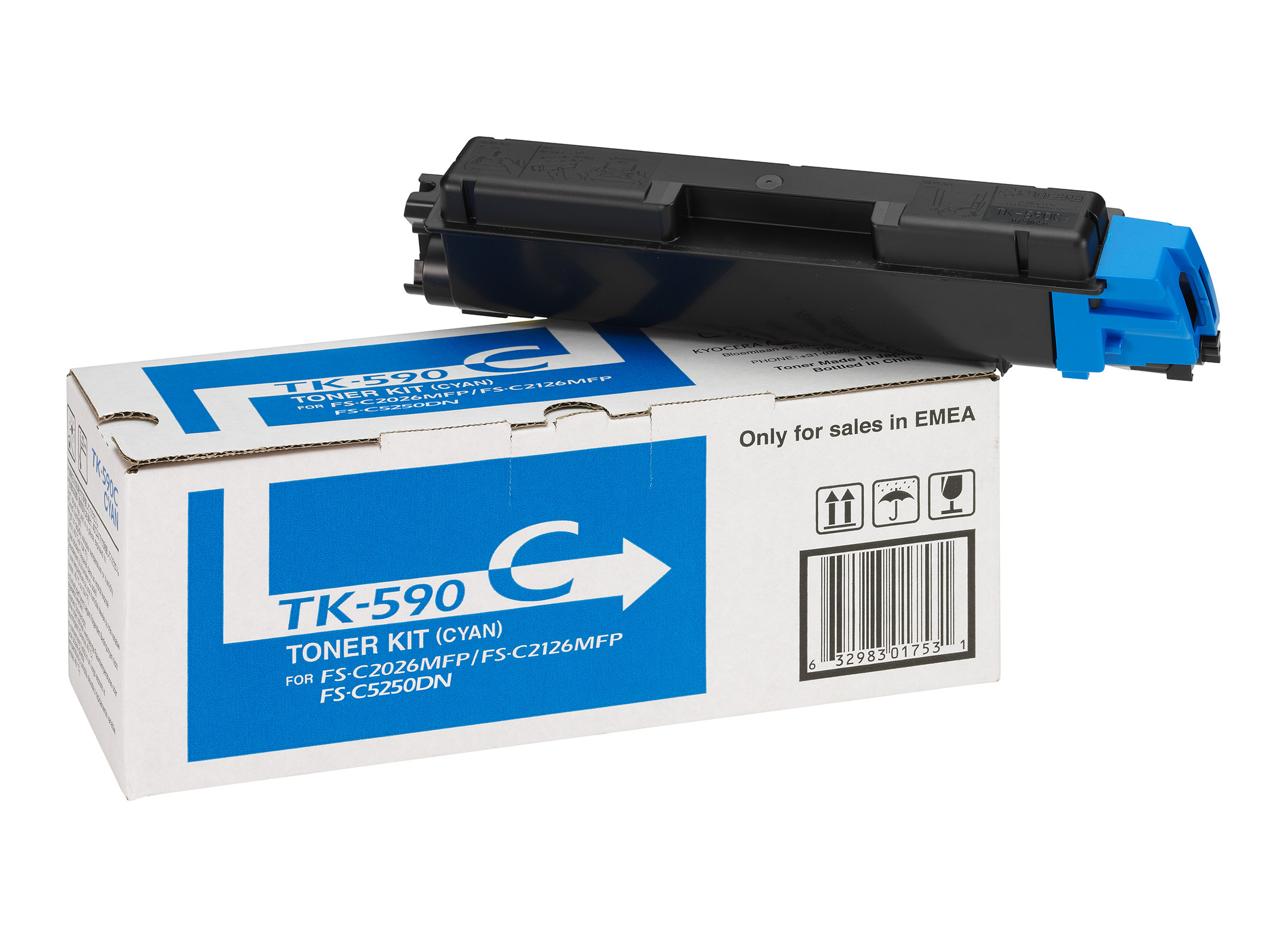 CMYK - Kyocera-Mita TK590C - TK590C=1T02KVCNL0
