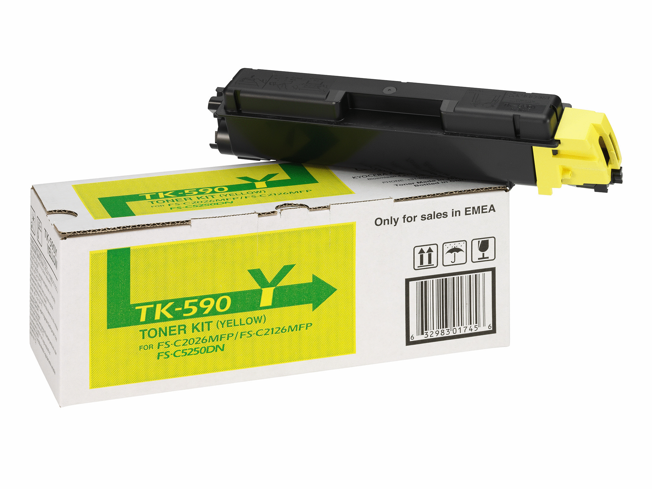 CMYK - Kyocera-Mita TK590Y - TK590Y=1T02KVANL0