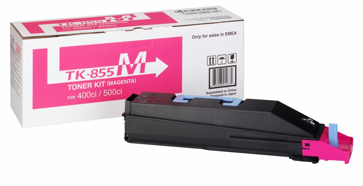 CMYK - Kyocera-Mita TK855M - 1T02H7BEU0=TK855M